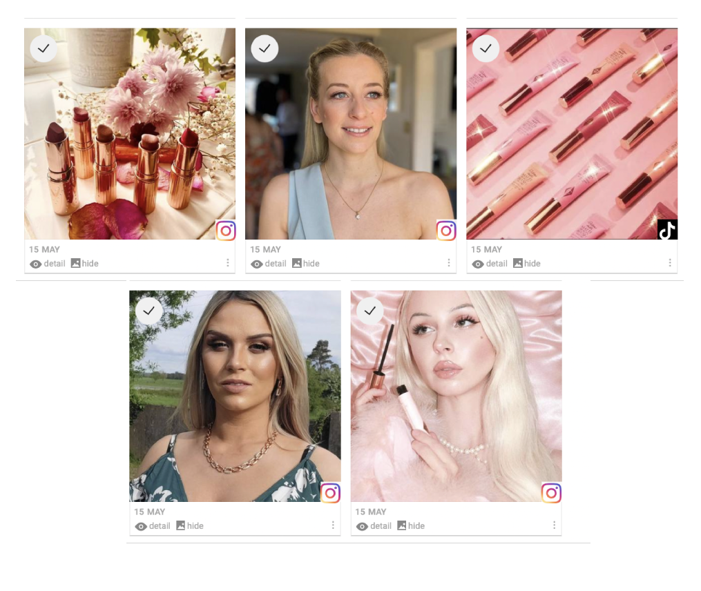 Charlotte Tilbury Gallery