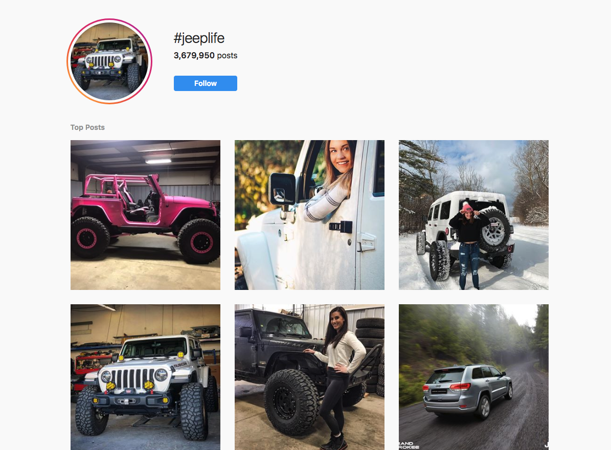 #jeeplife