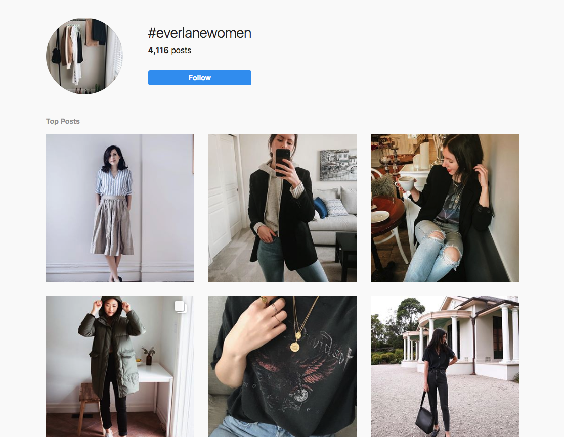 #everlanewomen
