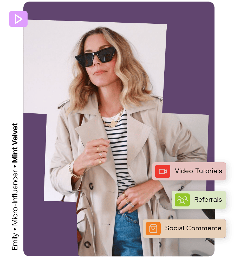 Professional with icons