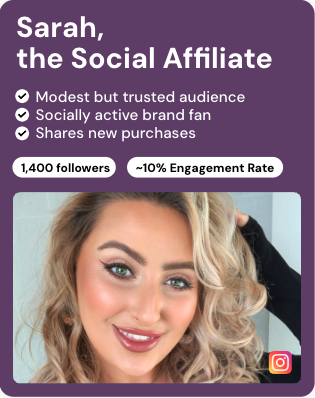 Sarah, the Social Affiliate